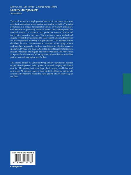 Produktbild: Geriatrics for Specialists