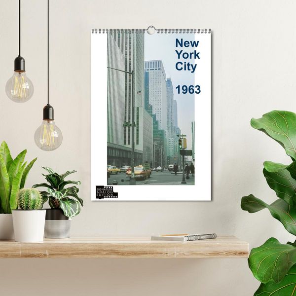 Produktbild: New York City 1963 (Wandkalender 2026 DIN A3 hoch), CALVENDO Monatskalender