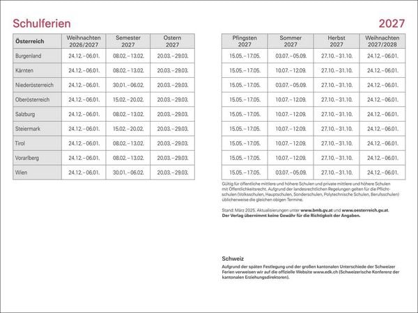 Produktbild: Rentner Kalenderbuch A6 2027