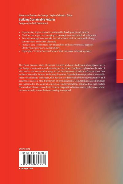 Produktbild: Building Sustainable Futures
