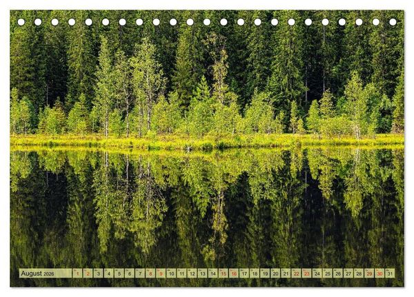 Produktbild: Karseen im Nordschwarzwald (Tischkalender 2026 DIN A5 quer), CALVENDO Monatskalender