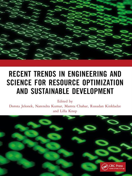Produktbild: Recent Trends In Engineering and Science for Resource Optimization and Sustainable Development