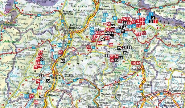 Produktbild: Dolomiten - Brenta - Gardasee