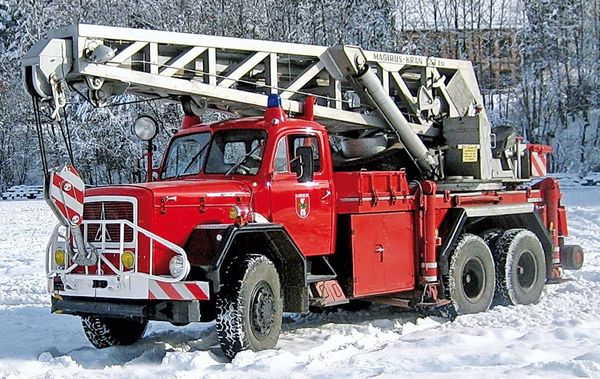 Produktbild: Magirus Kranwagen