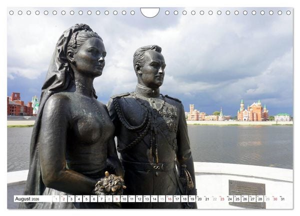 Produktbild: Malerisches Russland - Impressionen aus Joschkar-Ola (Wandkalender 2026 DIN A4 quer), CALVENDO Monatskalender