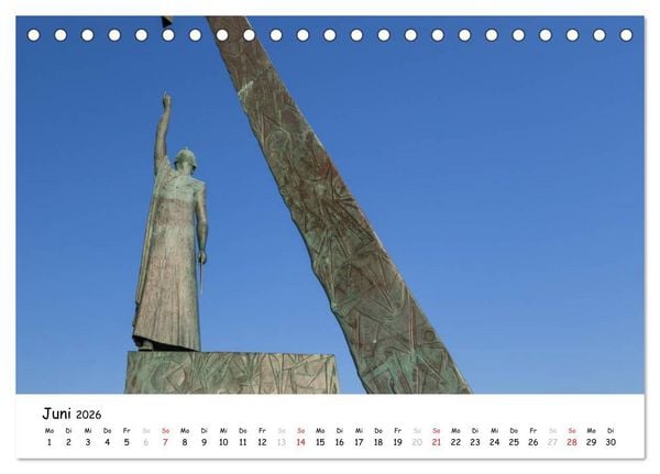 Produktbild: Samos - Griechenlands gr&uuml;ne Insel (Tischkalender 2026 DIN A5 quer), CALVENDO Monatskalender