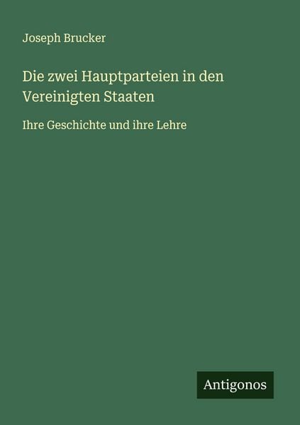 Produktbild: Die zwei Hauptparteien in den Vereinigten Staaten