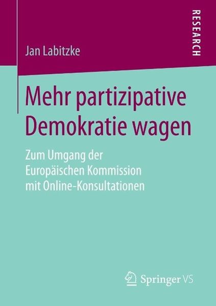 Produktbild: Mehr partizipative Demokratie wagen
