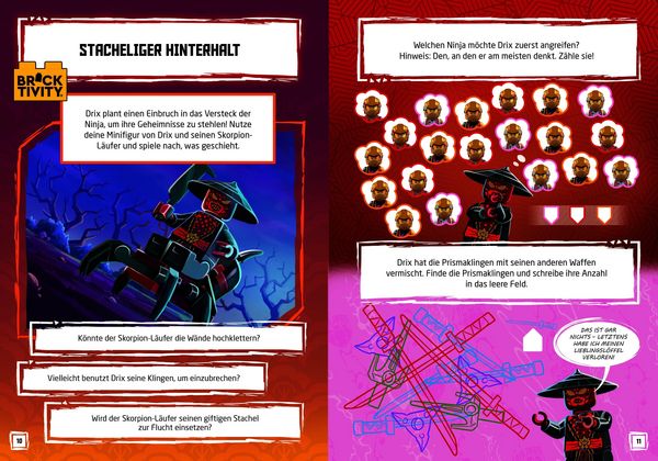 Produktbild: LEGO&reg; Ninjago - R&auml;tselspa&szlig; mit den Verbannten F&uuml;nf