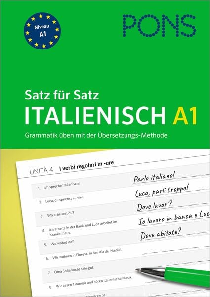 Produktbild: PONS Satz f&uuml;r Satz Italienisch A1