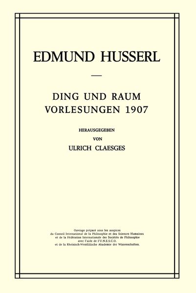 Produktbild: Ding und Raum