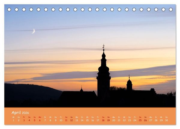 Produktbild: Durlach, das Stadtbild in 12 Impressionen (Tischkalender 2026 DIN A5 quer), CALVENDO Monatskalender