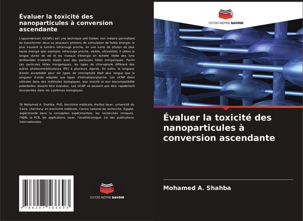 Produktbild: &Eacute;valuer la toxicit&eacute; des nanoparticules &agrave; conversion ascendante