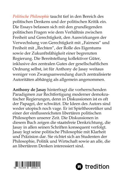 Produktbild: Politische Philosophie