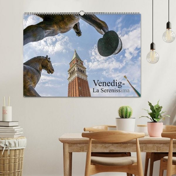 Produktbild: Venedig &ndash; La Serenissima (Wandkalender 2026 DIN A2 quer), CALVENDO Monatskalender