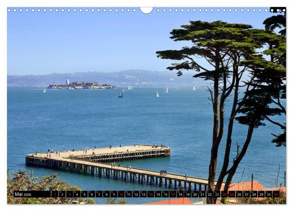 Produktbild: San Francisco - Traumstadt in Kalifornien (Wandkalender 2026 DIN A3 quer), CALVENDO Monatskalender