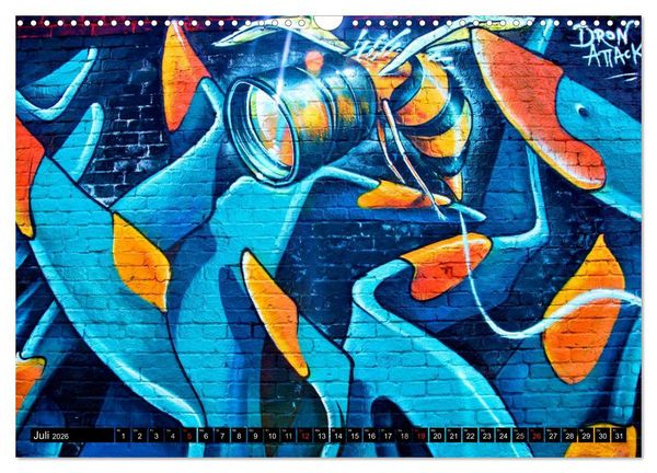 Produktbild: Berlin - Die East Side Gallery (Wandkalender 2026 DIN A3 quer), CALVENDO Monatskalender
