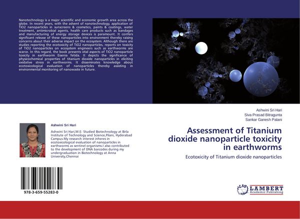 Produktbild: Assessment of Titanium dioxide nanoparticle toxicity in earthworms