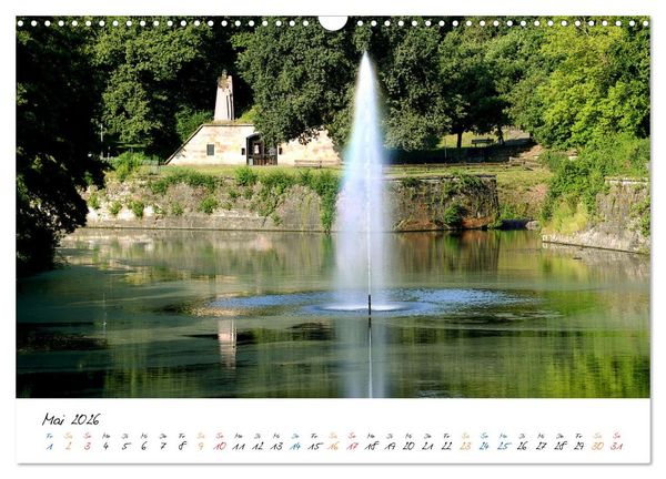 Produktbild: Saarlouis eine au&szlig;ergew&ouml;hnliche Stadt (Wandkalender 2026 DIN A3 quer), CALVENDO Monatskalender