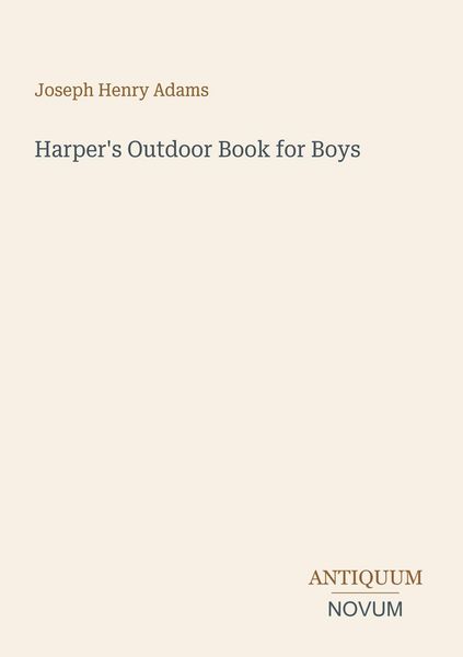 Produktbild: Harper's Outdoor Book for Boys