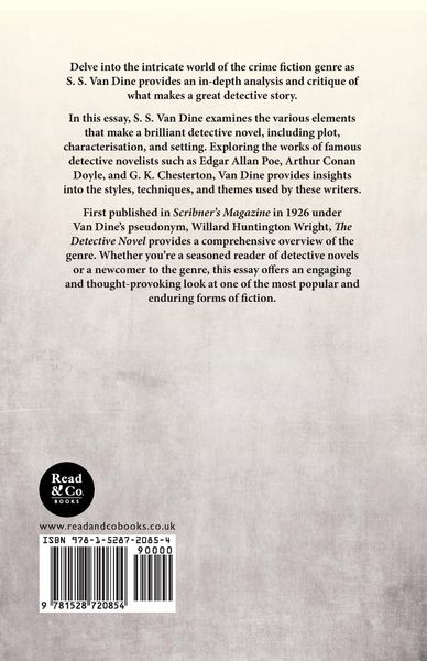 Produktbild: The Detective Novel