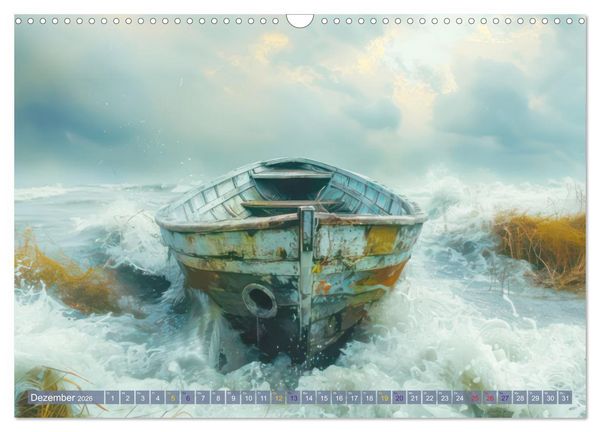 Produktbild: St&uuml;rmisch wildes Wetter (Wandkalender 2026 DIN A3 quer), CALVENDO Monatskalender