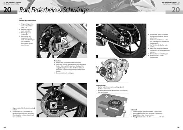 Produktbild: BMW S 1000 RR, R, XR Reparaturanleitung