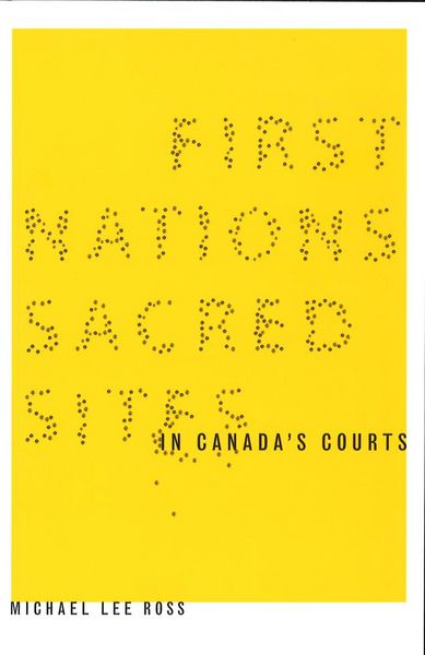 Produktbild: First Nations Sacred Sites in Canada's Courts