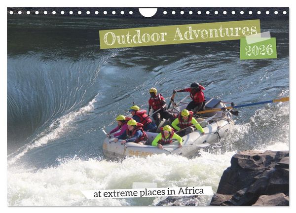 Outdoor Adventures (Wall Calendar 2026 DIN A4 landscape), CALVENDO 12 Month Wall Calendar