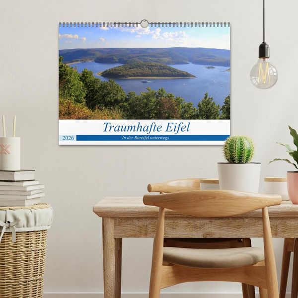 Produktbild: Traumhafte Eifel - In der Rureifel unterwegs (Wandkalender 2026 DIN A3 quer), CALVENDO Monatskalender