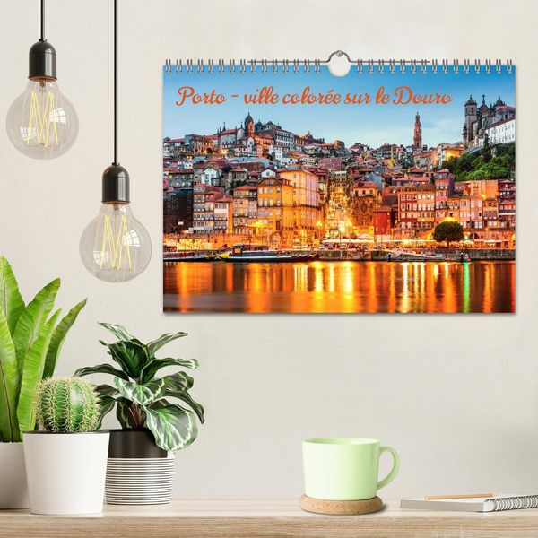 Produktbild: Porto - ville color&eacute;e sur le Douro (Calendrier mural 2026 DIN A4 vertical), CALVENDO calendrier mensuel