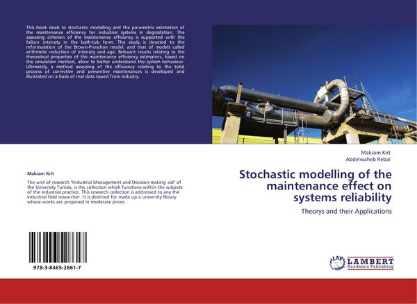 Produktbild: Stochastic modelling of the maintenance effect on systems reliability