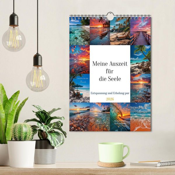 Produktbild: Meine Auszeit f&uuml;r die Seele (Wandkalender 2026 DIN A4 hoch), CALVENDO Monatskalender