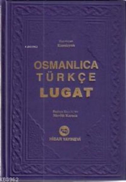 Produktbild: Osmanlica T&uuml;rkce L&uuml;gat Ciltli