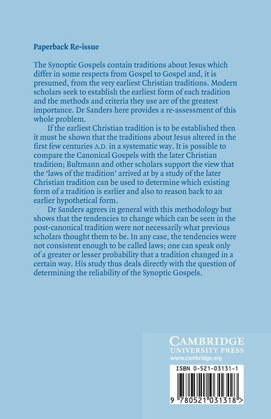 Produktbild: The Tendencies of the Synoptic Tradition