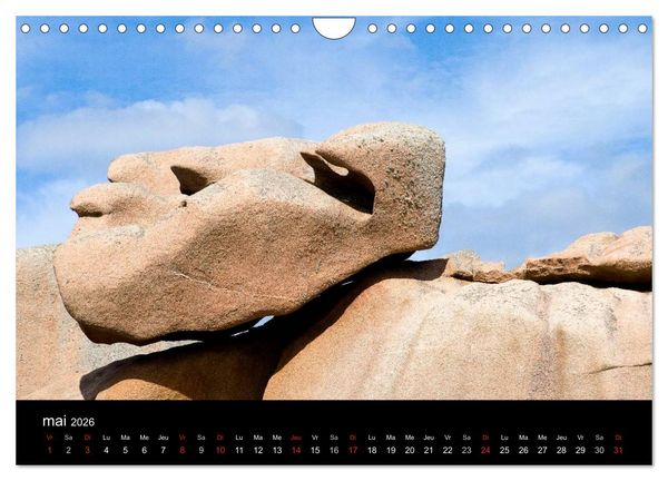 Produktbild: Balade en C&ocirc;tes d'Armor (Calendrier mural 2026 DIN A4 vertical), CALVENDO calendrier mensuel