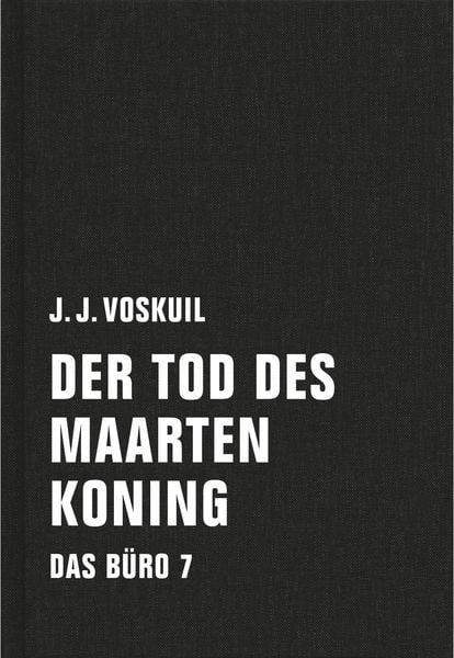 Produktbild: Der Tod des Maarten Koning