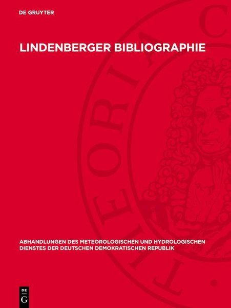 Produktbild: Lindenberger Bibliographie