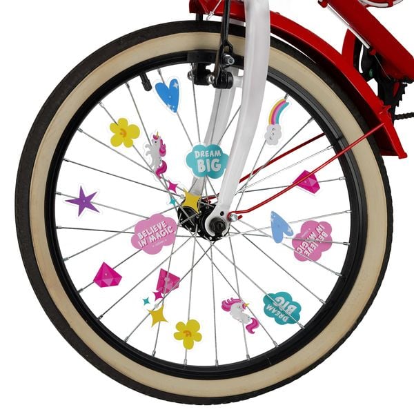 Produktbild: Legami 30 dekorative Fahrradspeichen - Einhorn