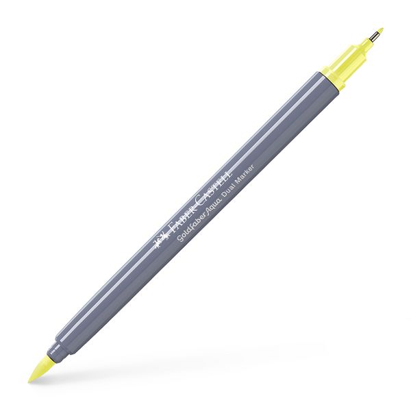 Produktbild: Faber-Castell Tuschestift Dual Marker light yellow glaze