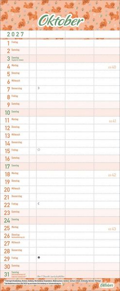 Produktbild: Familientimer Alles ist planbar 2027