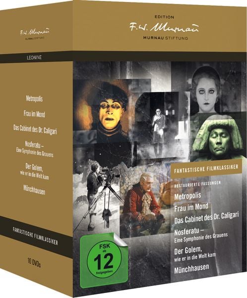Produktbild: Fantastische Filmklassiker - F. W. Murnau - Edition [10 DVDs]