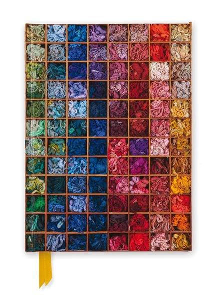 Produktbild: Premium Notizbuch DIN A5: Royal School of Needlework,Wand mit Wolle