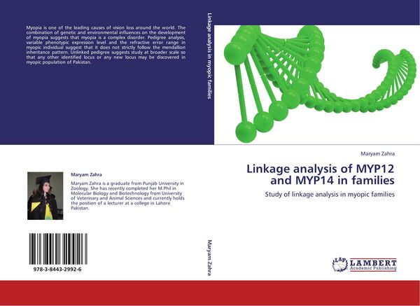 Produktbild: Linkage analysis of MYP12 and MYP14 in families