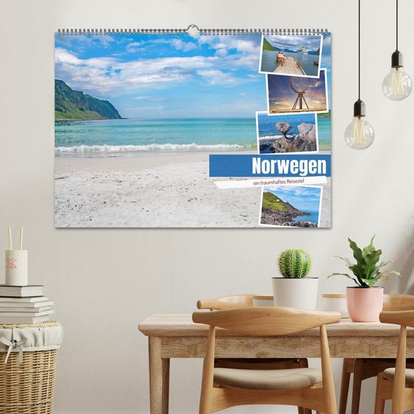 Produktbild: Norwegen - ein traumhaftes Reiseziel (Wandkalender 2026 DIN A2 quer), CALVENDO Monatskalender