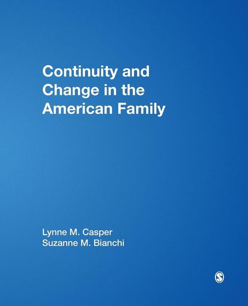 Produktbild: Continuity and Change in the American Family