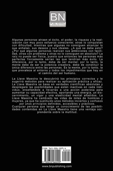 Produktbild: La Llave Maestra / The Master Key System by Charles F. Haanel