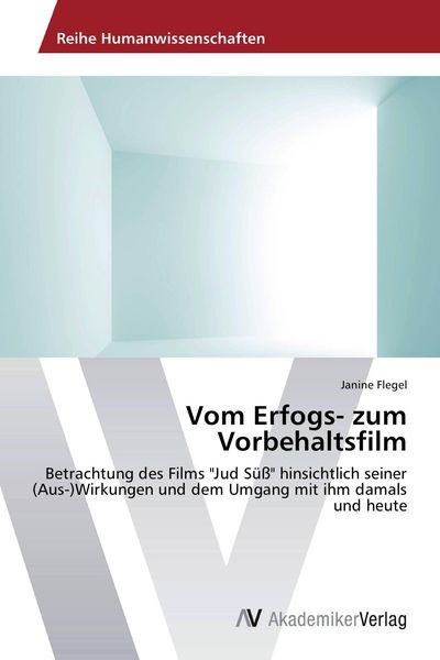 Produktbild: Vom Erfogs- zum Vorbehaltsfilm