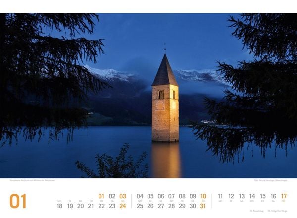 Produktbild: S&uuml;dtirol ReiseLust Kalender 2027 | von Bozen bis zu den drei Zinnen