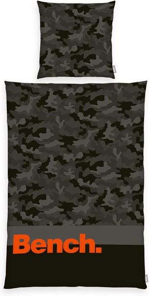 Herding 4412607039 - Bench Bettwäsche camouflage/Tarnmuster, 80x80 cm, 155x220 cm